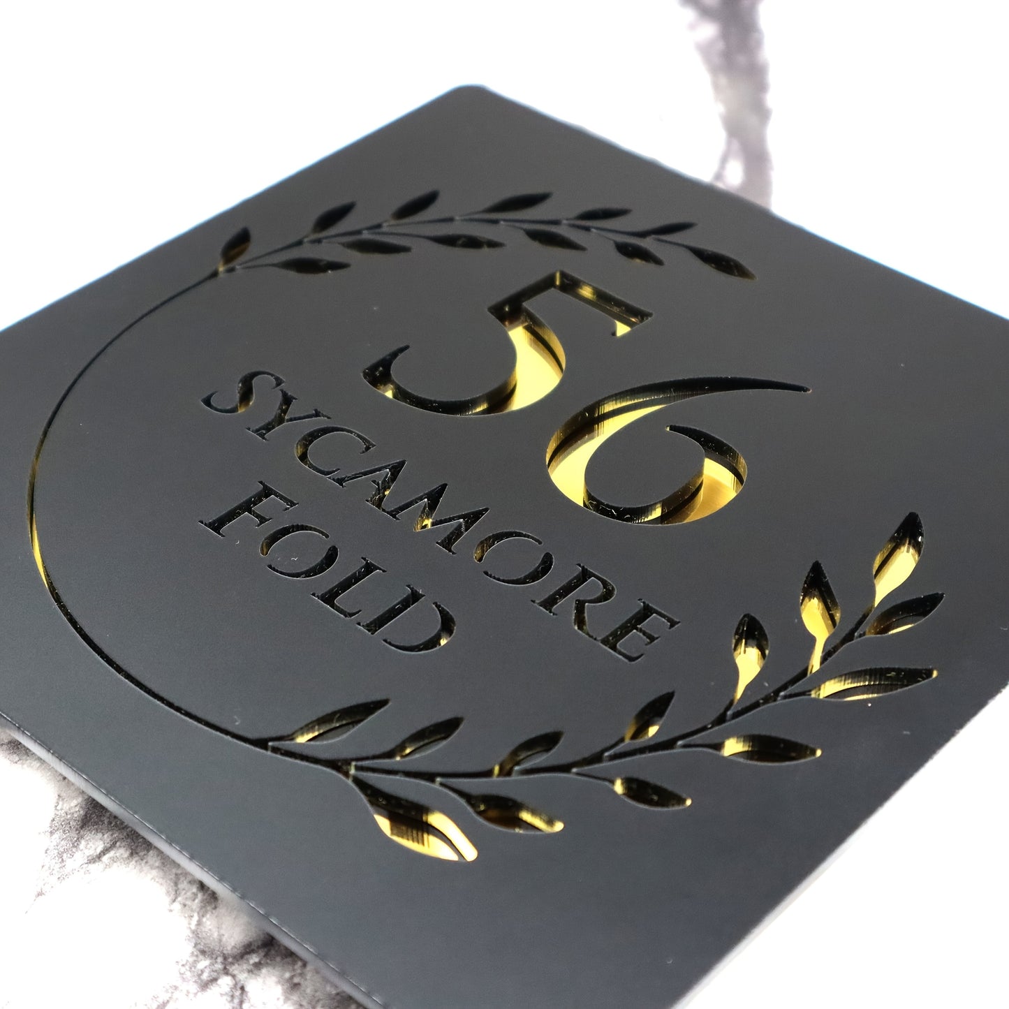 Custom Acrylic Laser Cut Sign