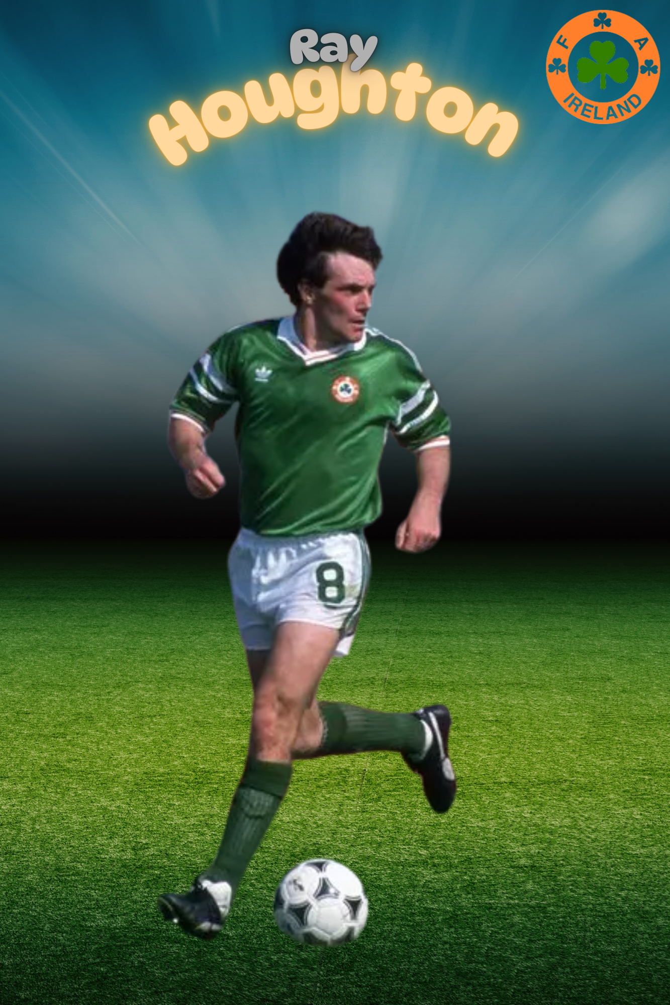 IRISH FOOTBALL METAL POSTERS COLLECTION