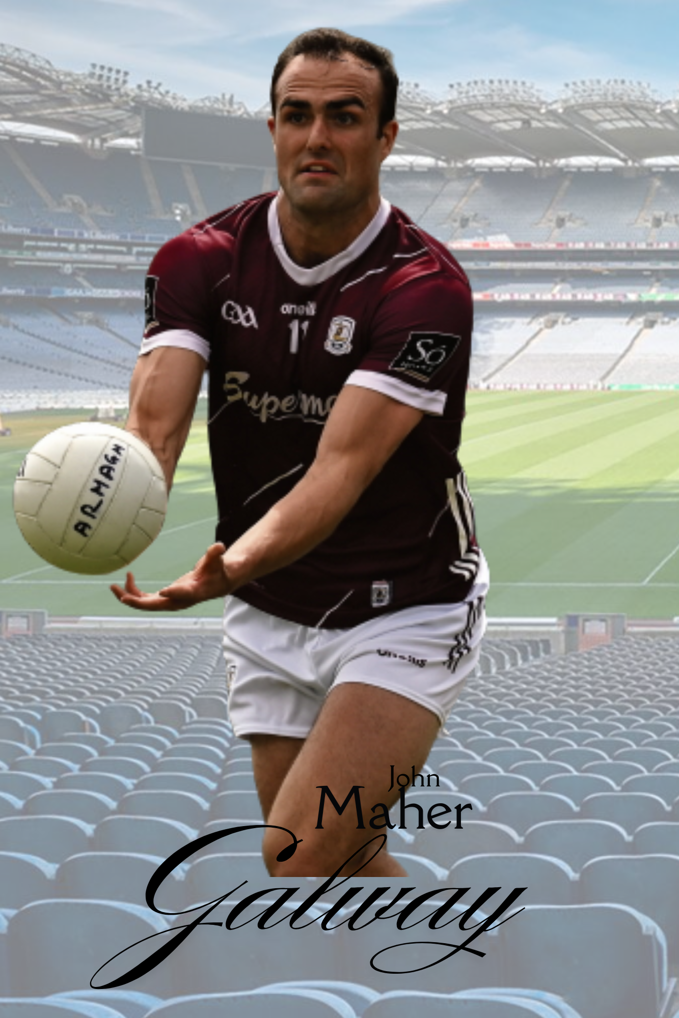 GAA Football Stars of 2024 – Unleash the Legends Metal Poster Collection
