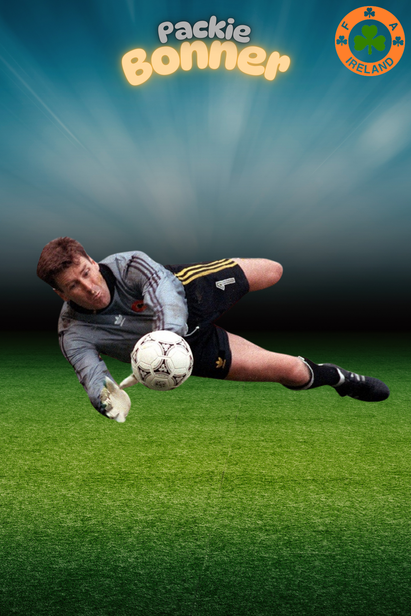 IRISH FOOTBALL METAL POSTERS COLLECTION