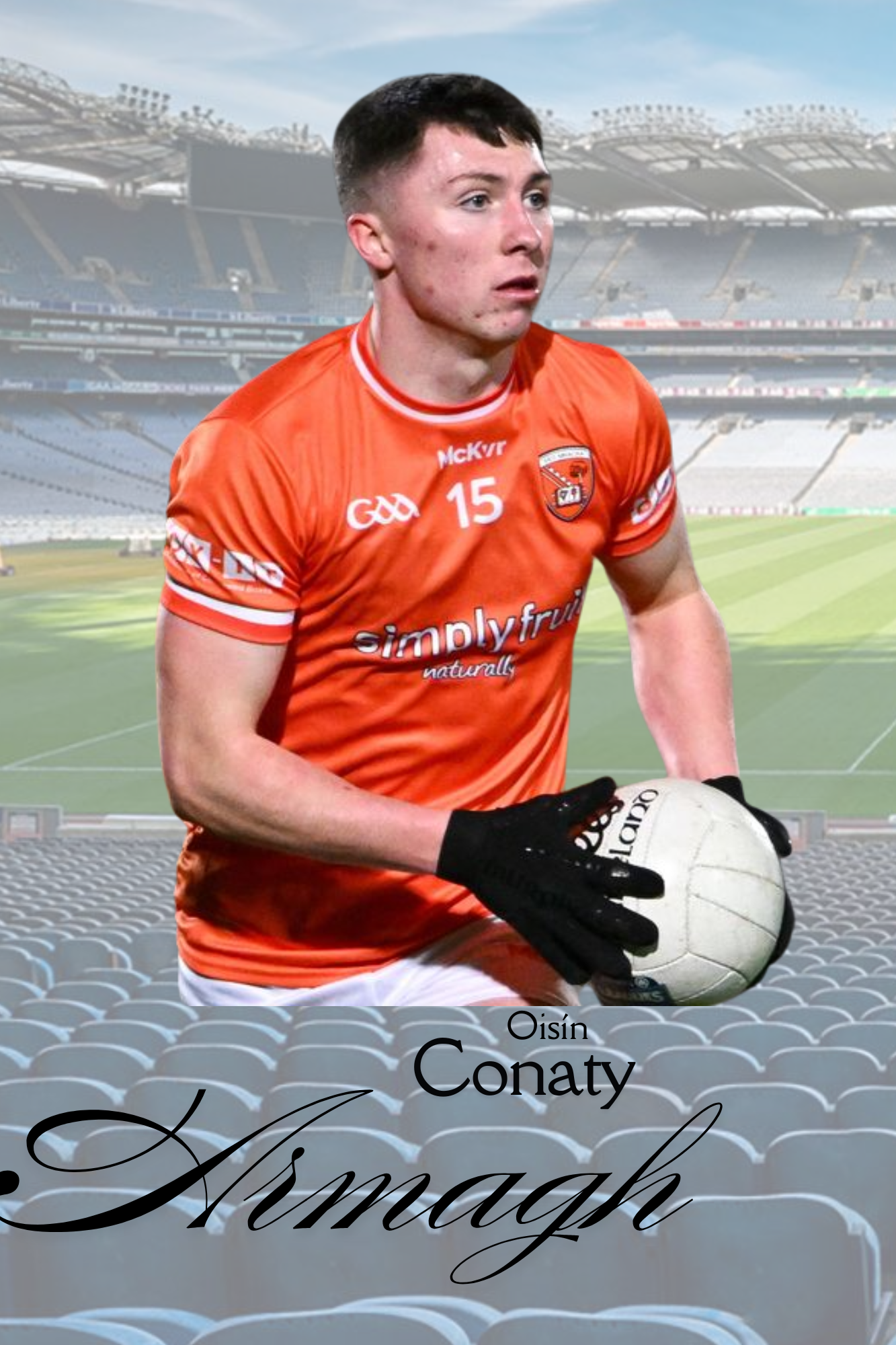GAA Football Stars of 2024 – Unleash the Legends Metal Poster Collection