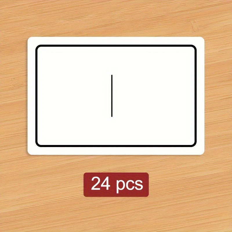 Custom Waste bin stickers 6, 12, 24, 48, or 96pcs,