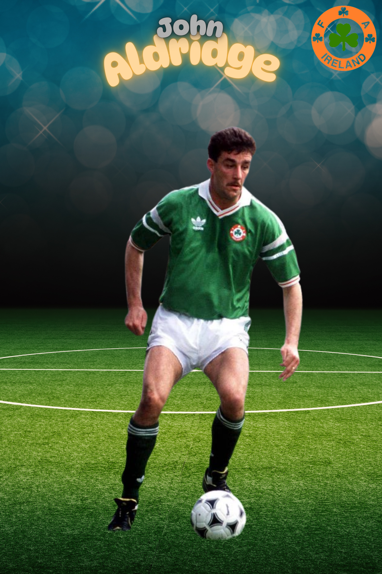 IRISH FOOTBALL METAL POSTERS COLLECTION