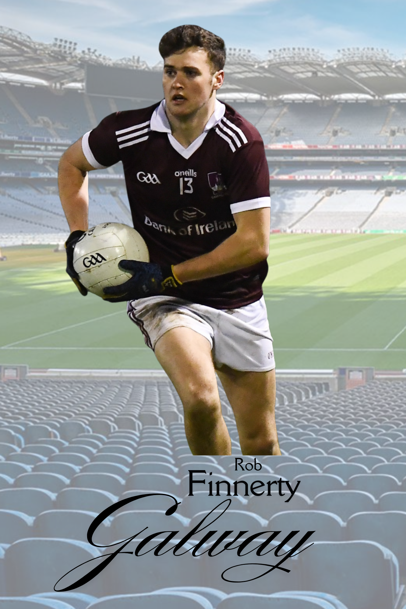GAA Football Stars of 2024 – Unleash the Legends Metal Poster Collection