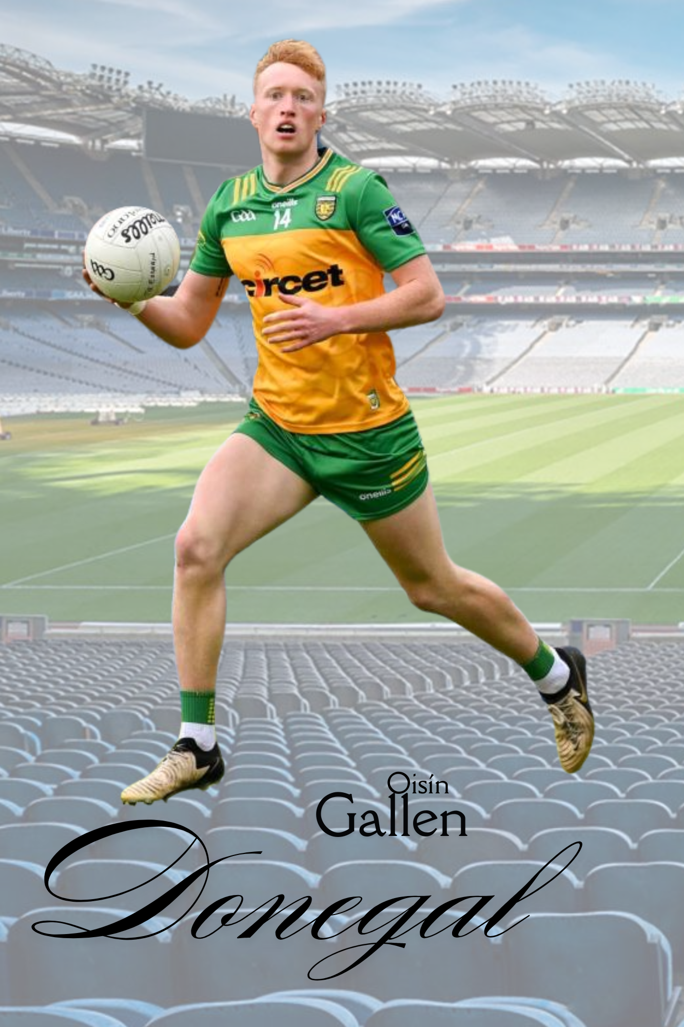 GAA Football Stars of 2024 – Unleash the Legends Metal Poster Collection