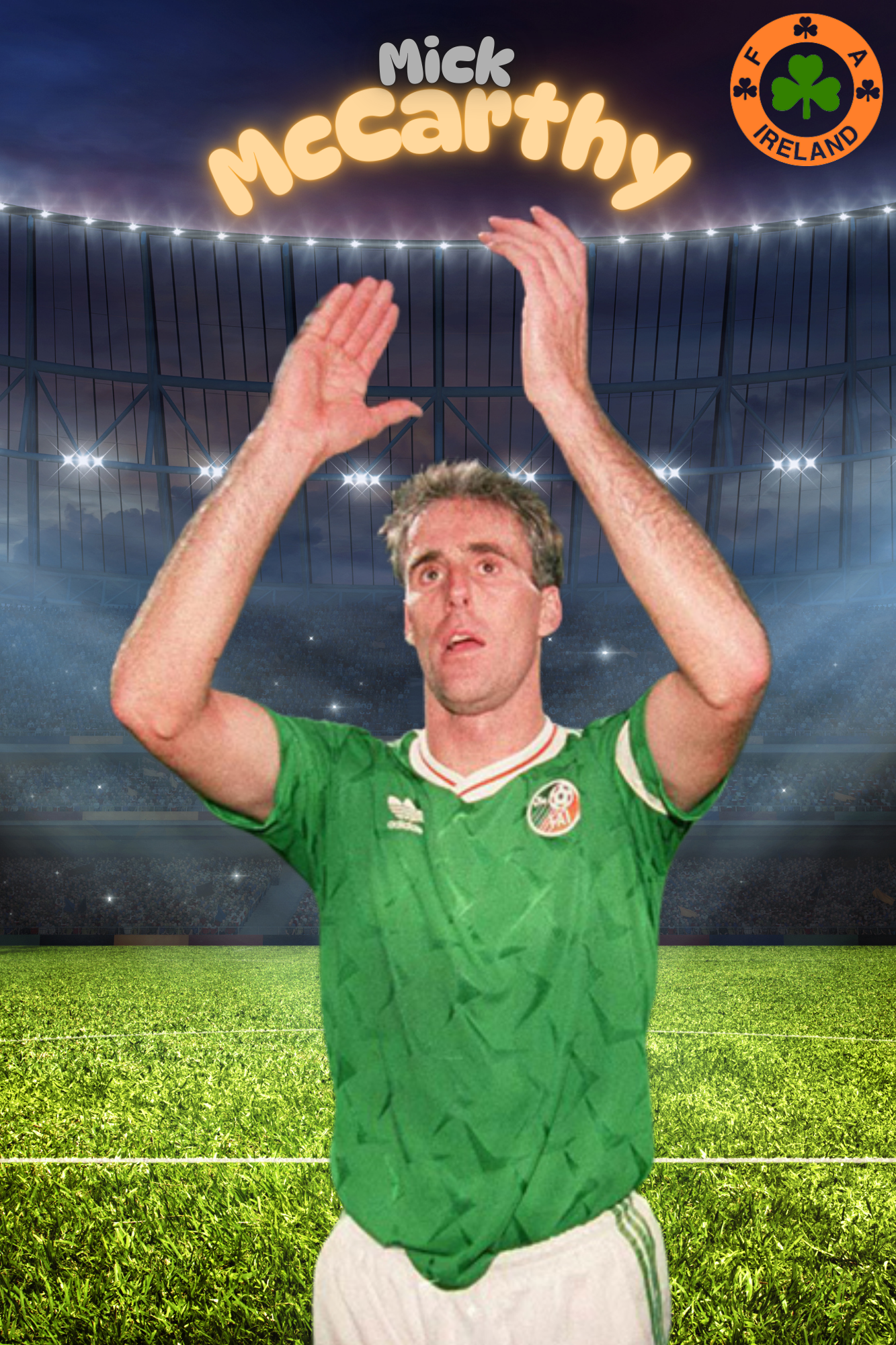 IRISH FOOTBALL METAL POSTERS COLLECTION