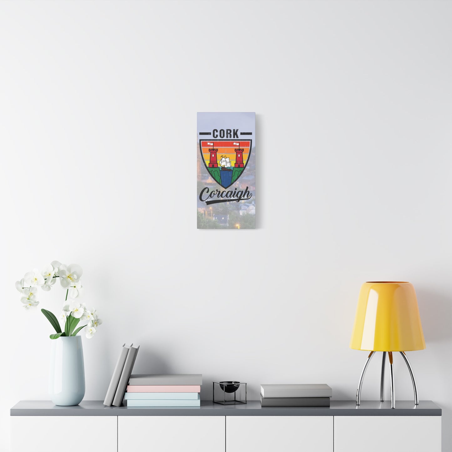 32 Counties available Canvas Wall Art – Stretched Matte Print with Vibrant Design.