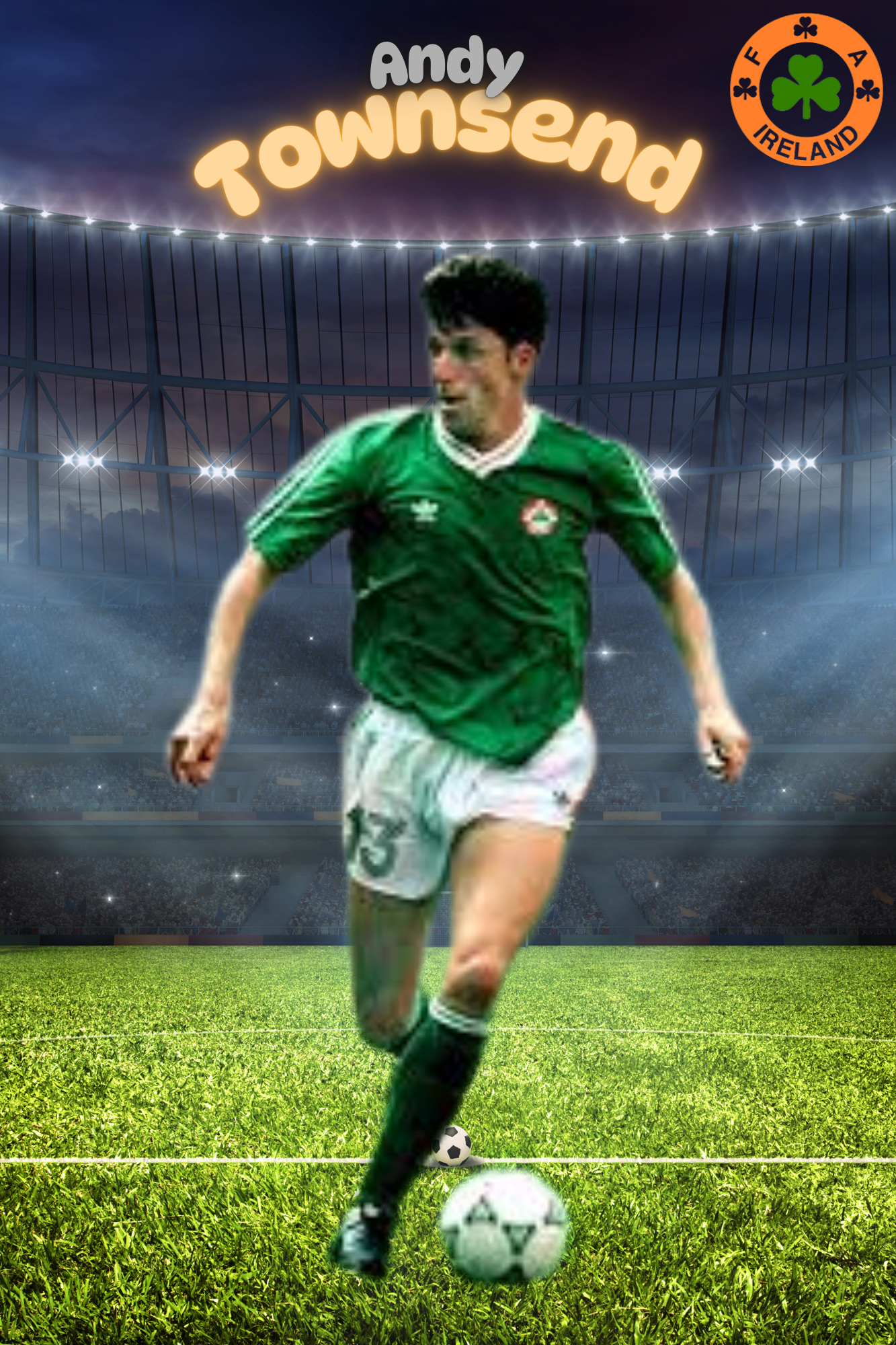 IRISH FOOTBALL METAL POSTERS COLLECTION