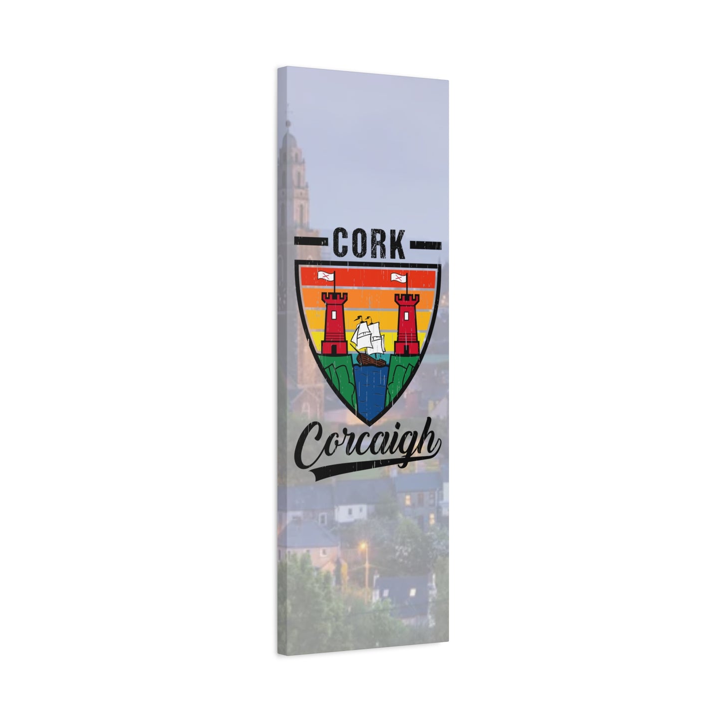 32 Counties available Canvas Wall Art – Stretched Matte Print with Vibrant Design.