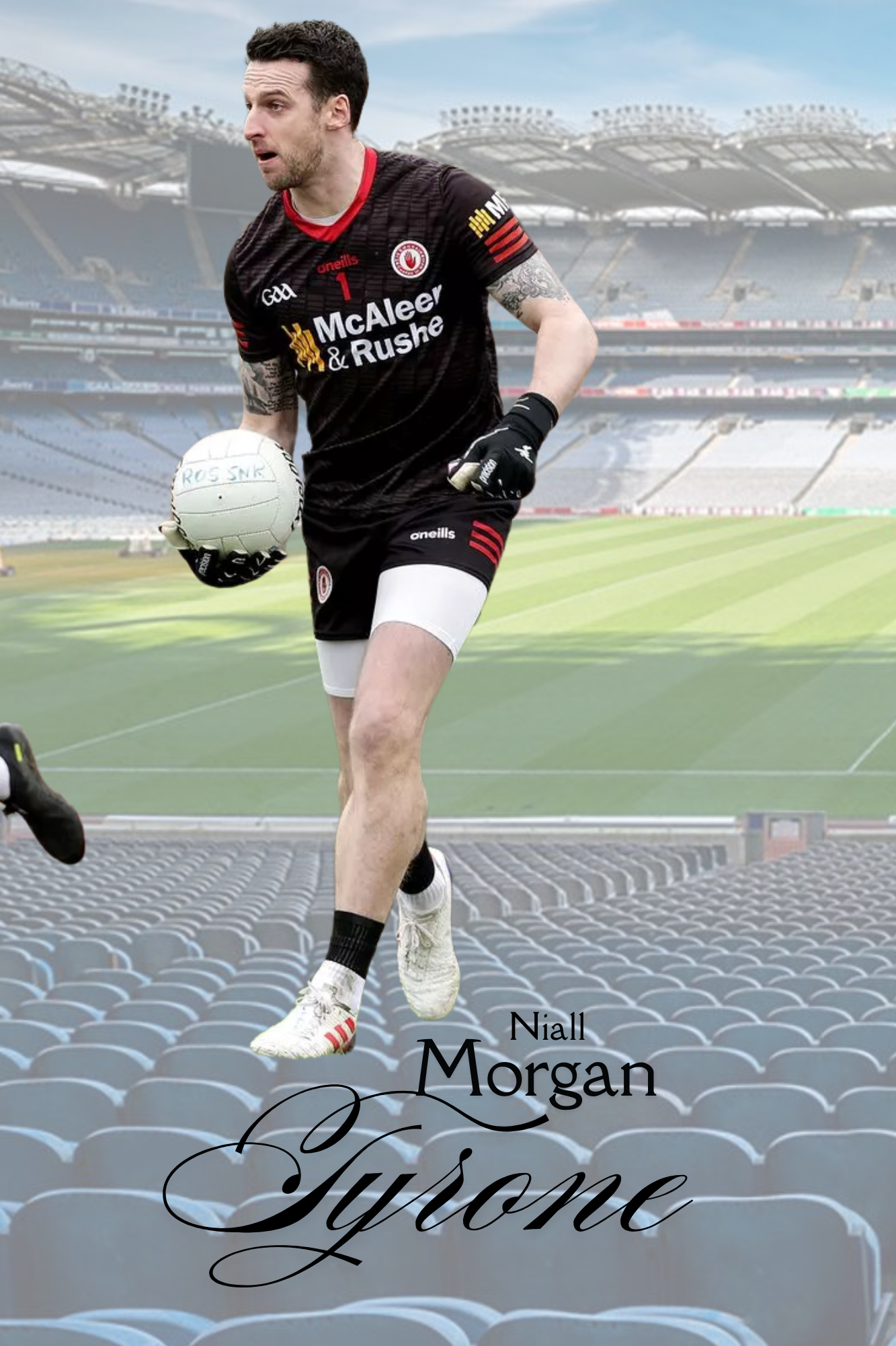 GAA Football Stars of 2024 – Unleash the Legends Metal Poster Collection
