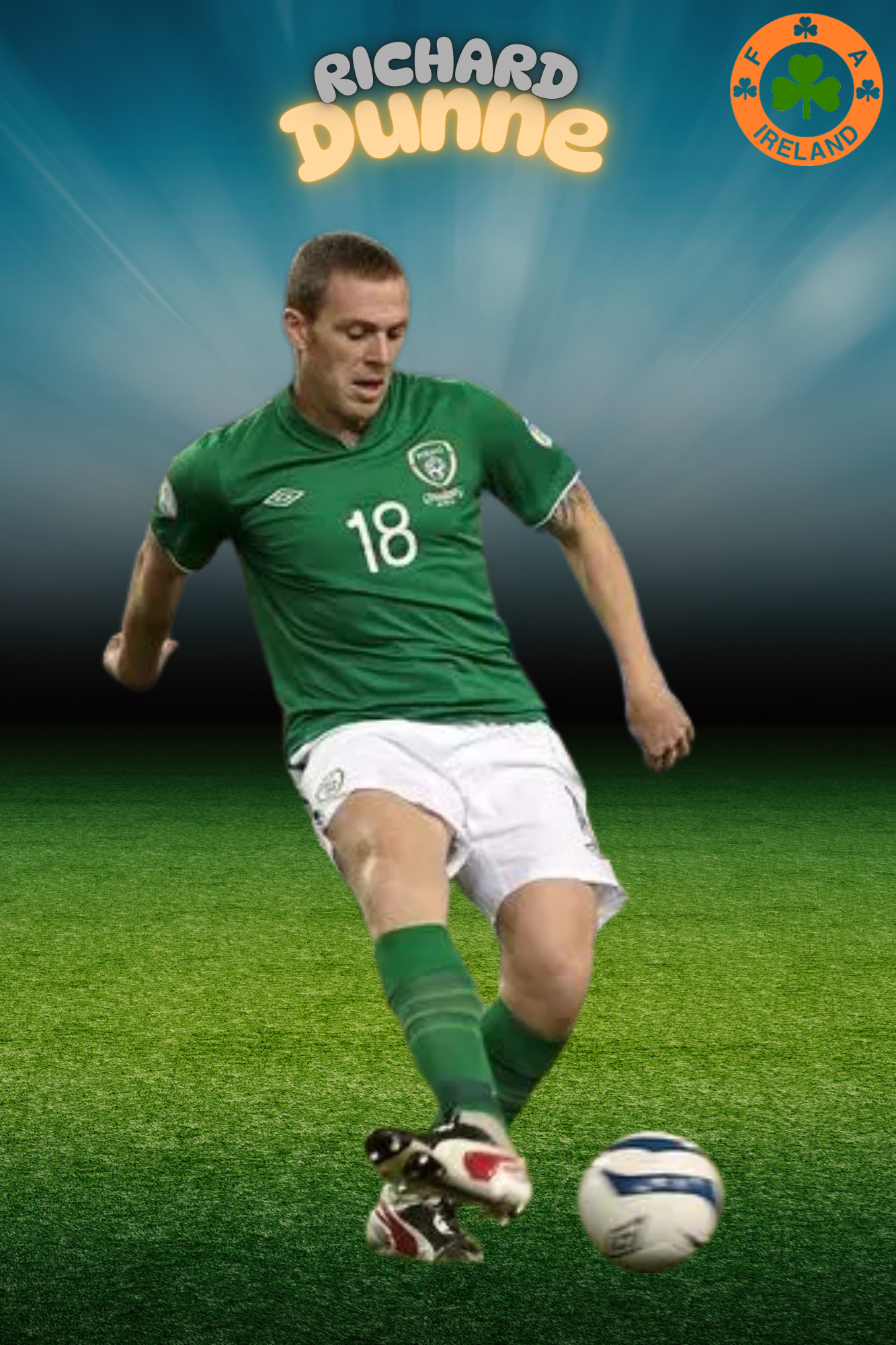IRISH FOOTBALL METAL POSTERS COLLECTION