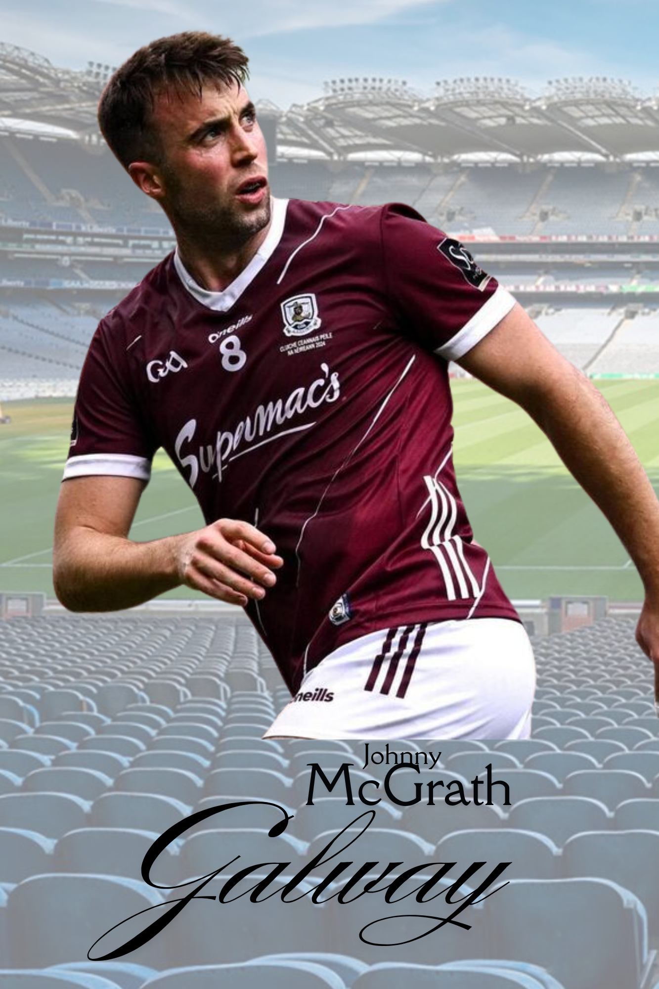 GAA Football Stars of 2024 – Unleash the Legends Metal Poster Collection