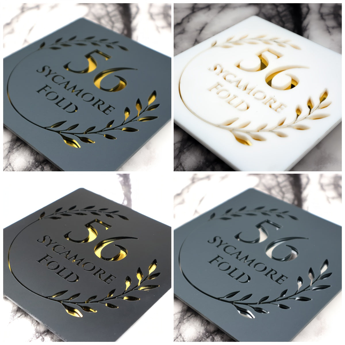 Custom Acrylic Laser Cut Sign