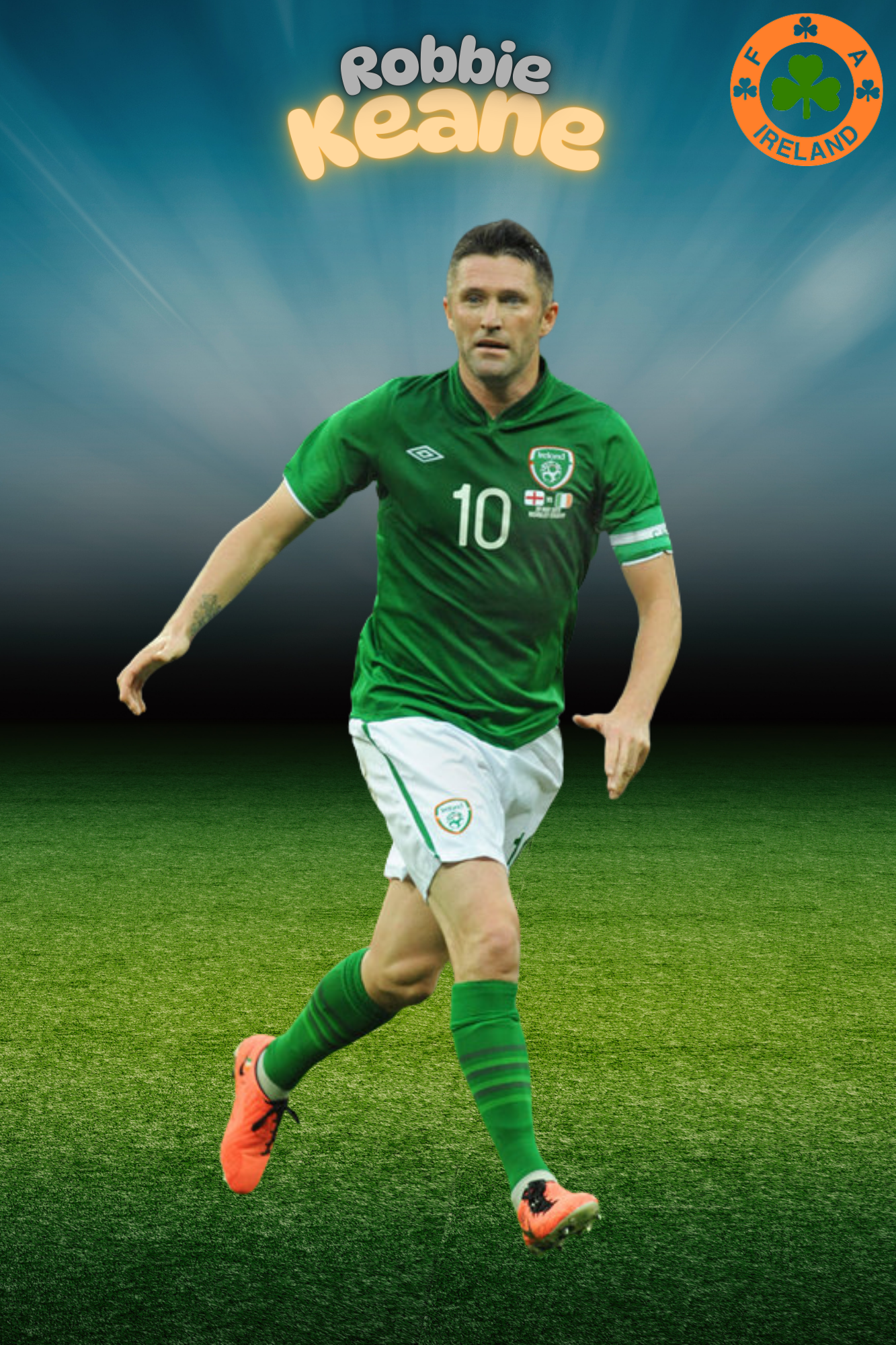 IRISH FOOTBALL METAL POSTERS COLLECTION