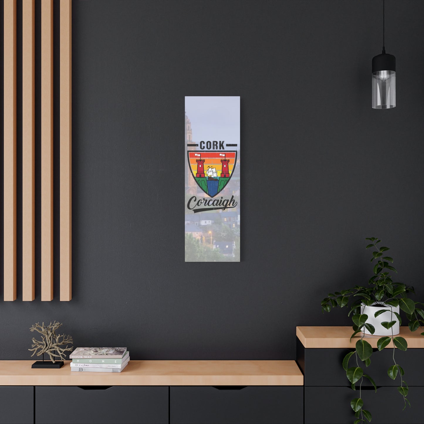 32 Counties available Canvas Wall Art – Stretched Matte Print with Vibrant Design.