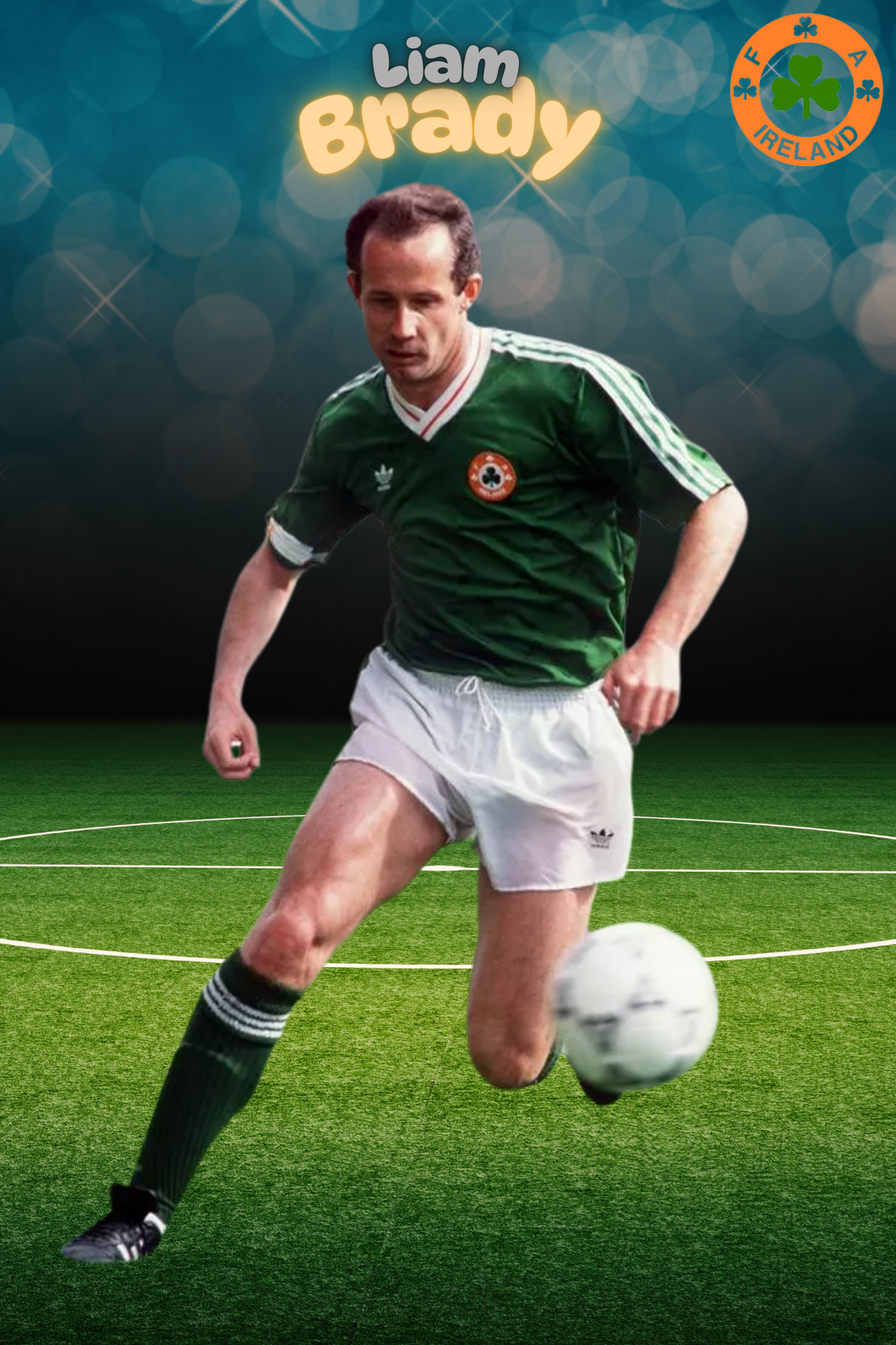 IRISH FOOTBALL METAL POSTERS COLLECTION