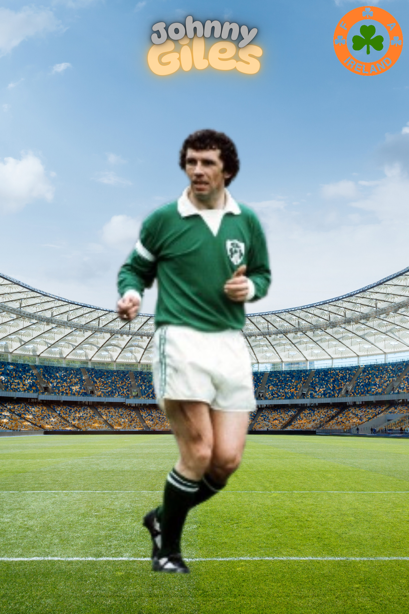 IRISH FOOTBALL METAL POSTERS COLLECTION