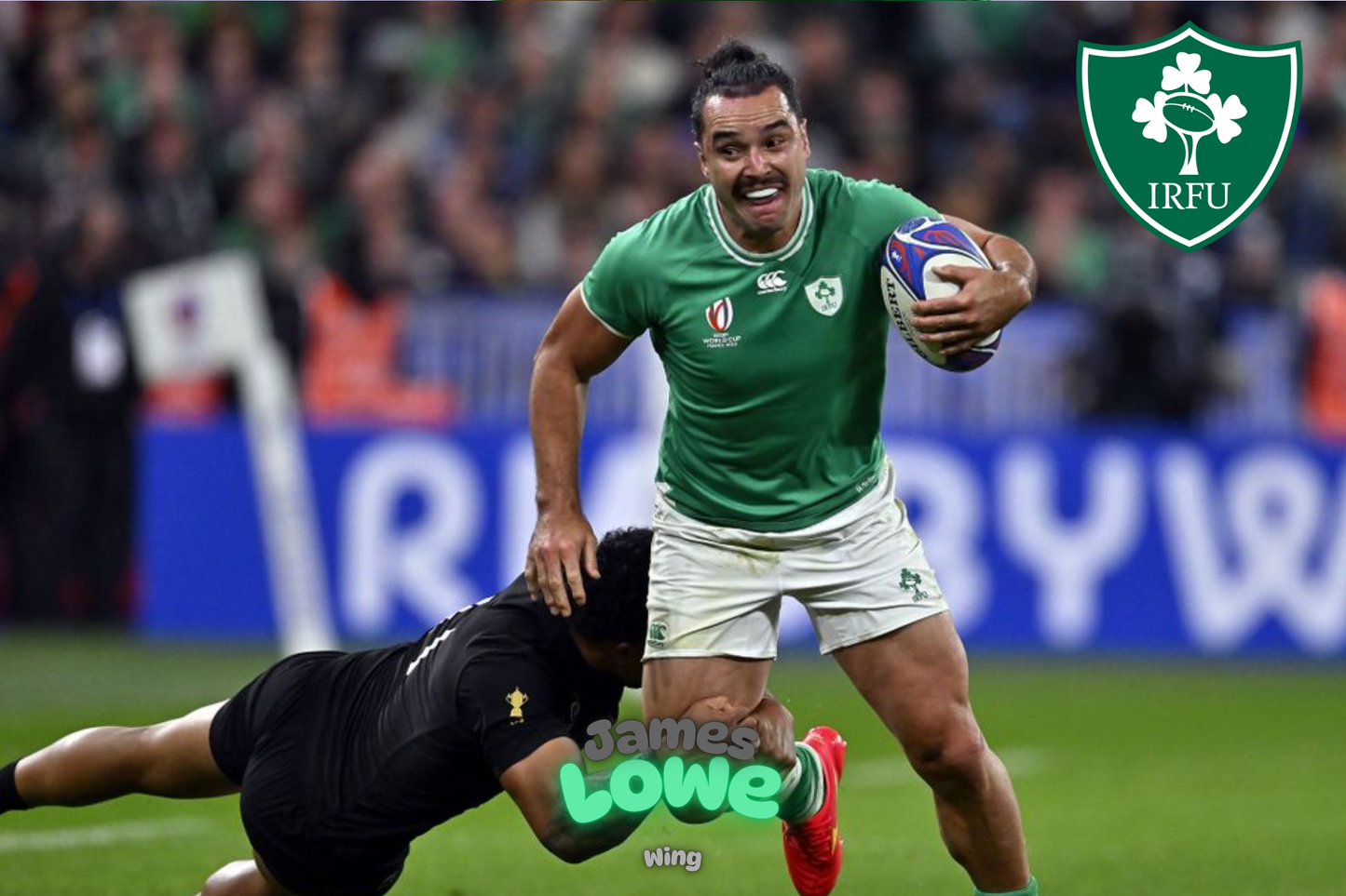 Ireland Rugby Squad 2025 – Vintage Metal Poster
