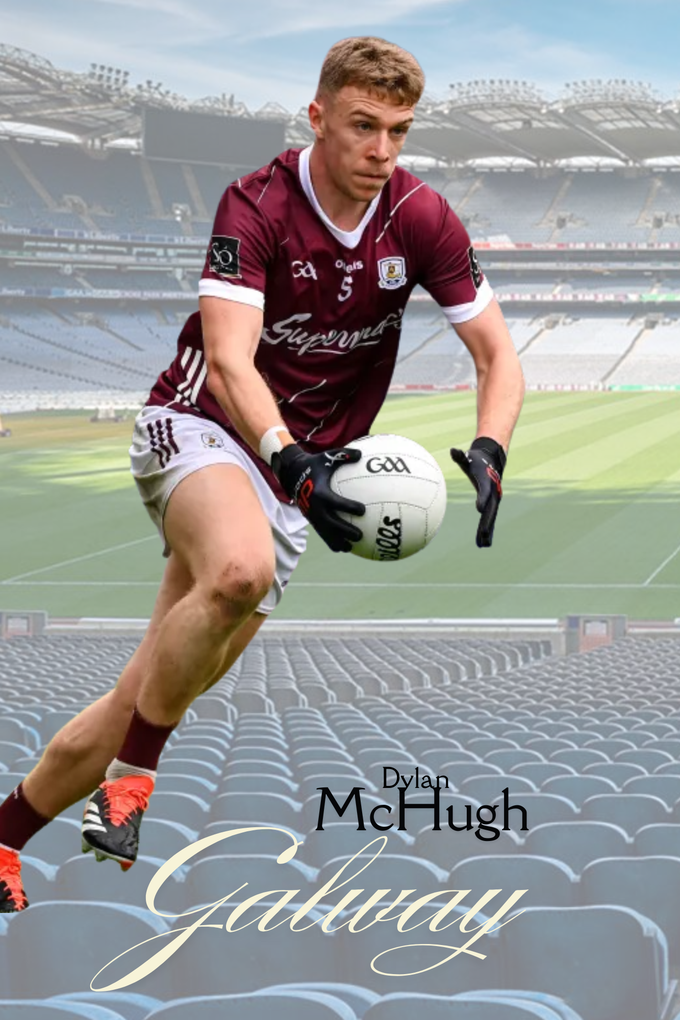 GAA Football Stars of 2024 – Unleash the Legends Metal Poster Collection