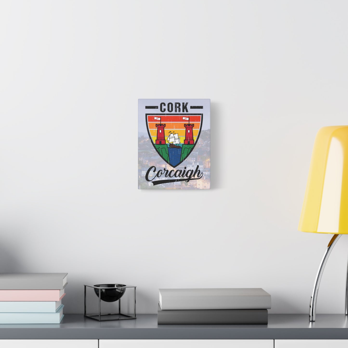 32 Counties available Canvas Wall Art – Stretched Matte Print with Vibrant Design.