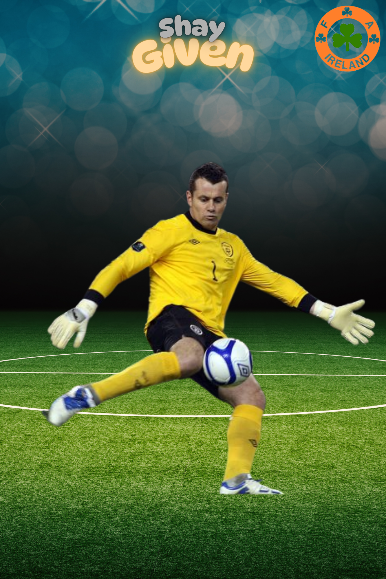 IRISH FOOTBALL METAL POSTERS COLLECTION