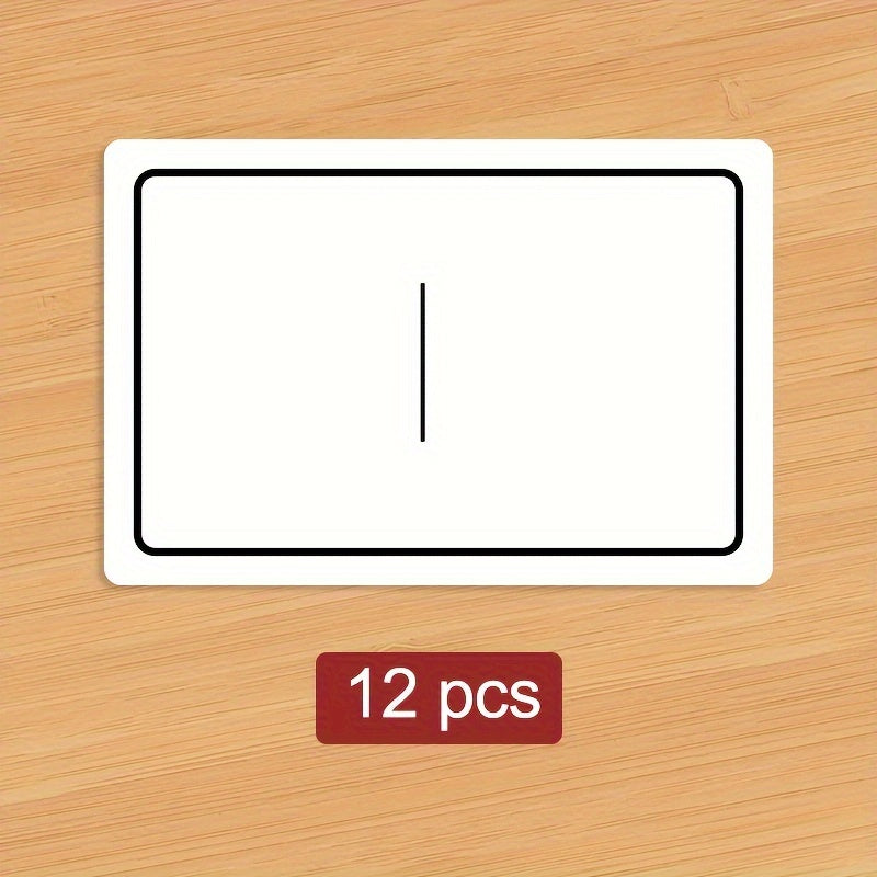 Custom Waste bin stickers 6, 12, 24, 48, or 96pcs,