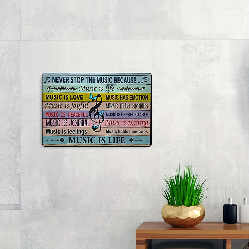 "Music Never Stops Because Music is Life"