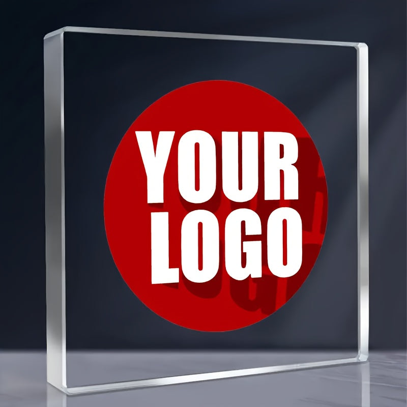Customisable Contemporary Acrylic Logo Sign