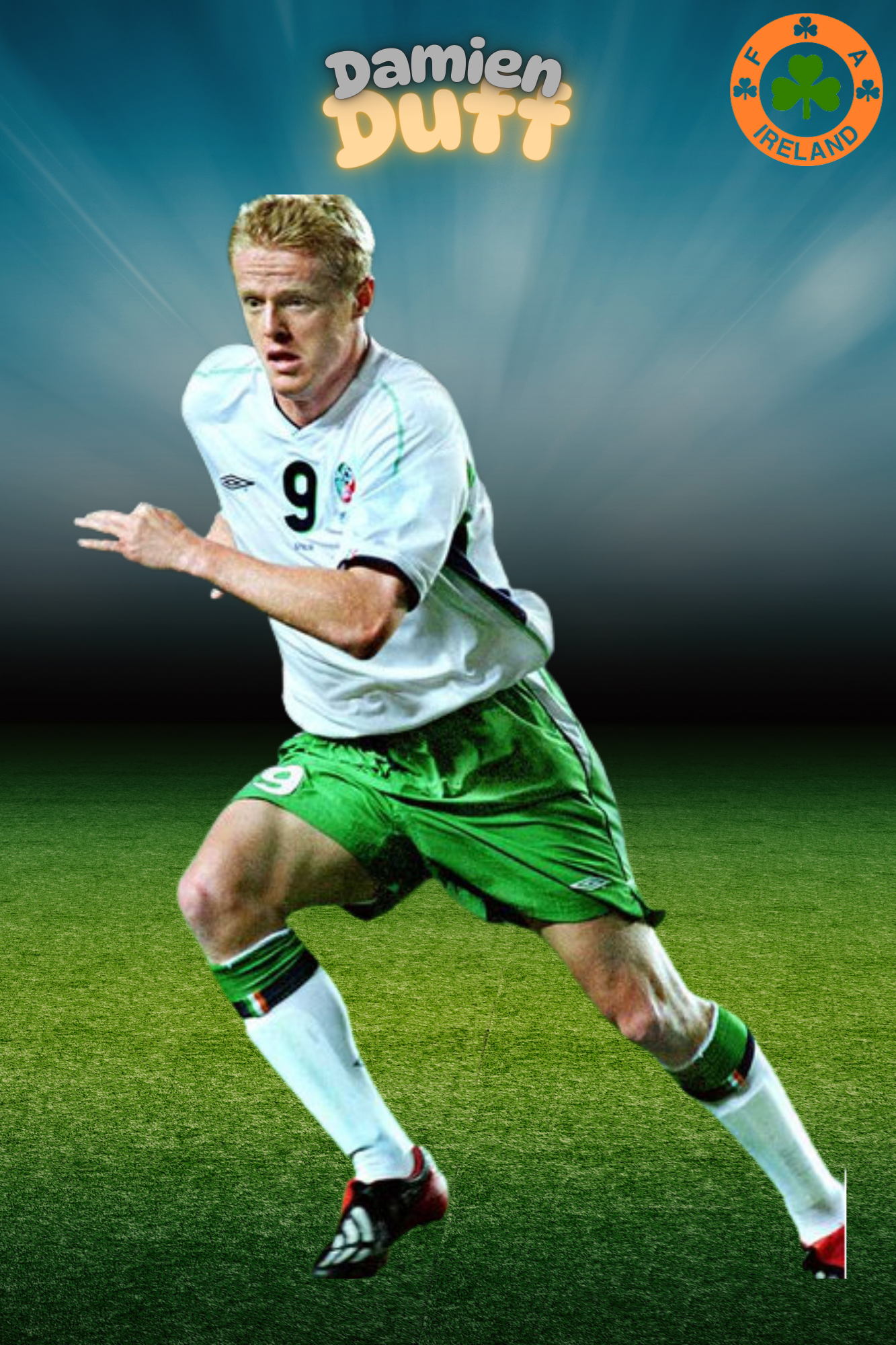 IRISH FOOTBALL METAL POSTERS COLLECTION