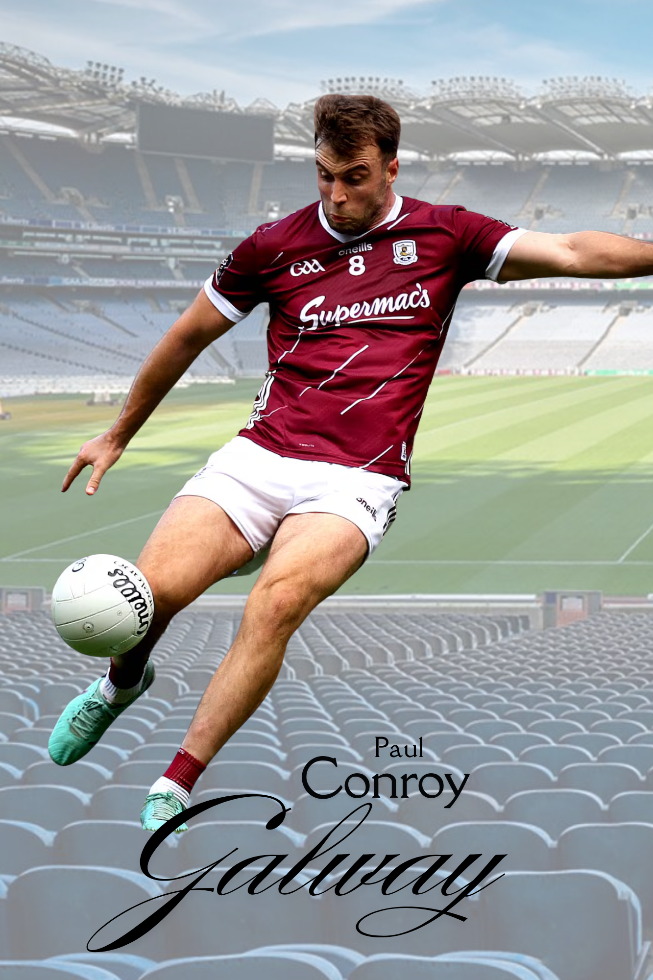 GAA Football Stars of 2024 – Unleash the Legends Metal Poster Collection