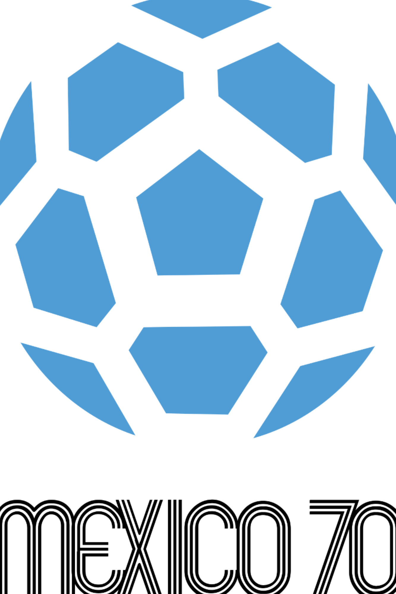 Celebrate Football History – World Cup Logos Metal Poster Collection