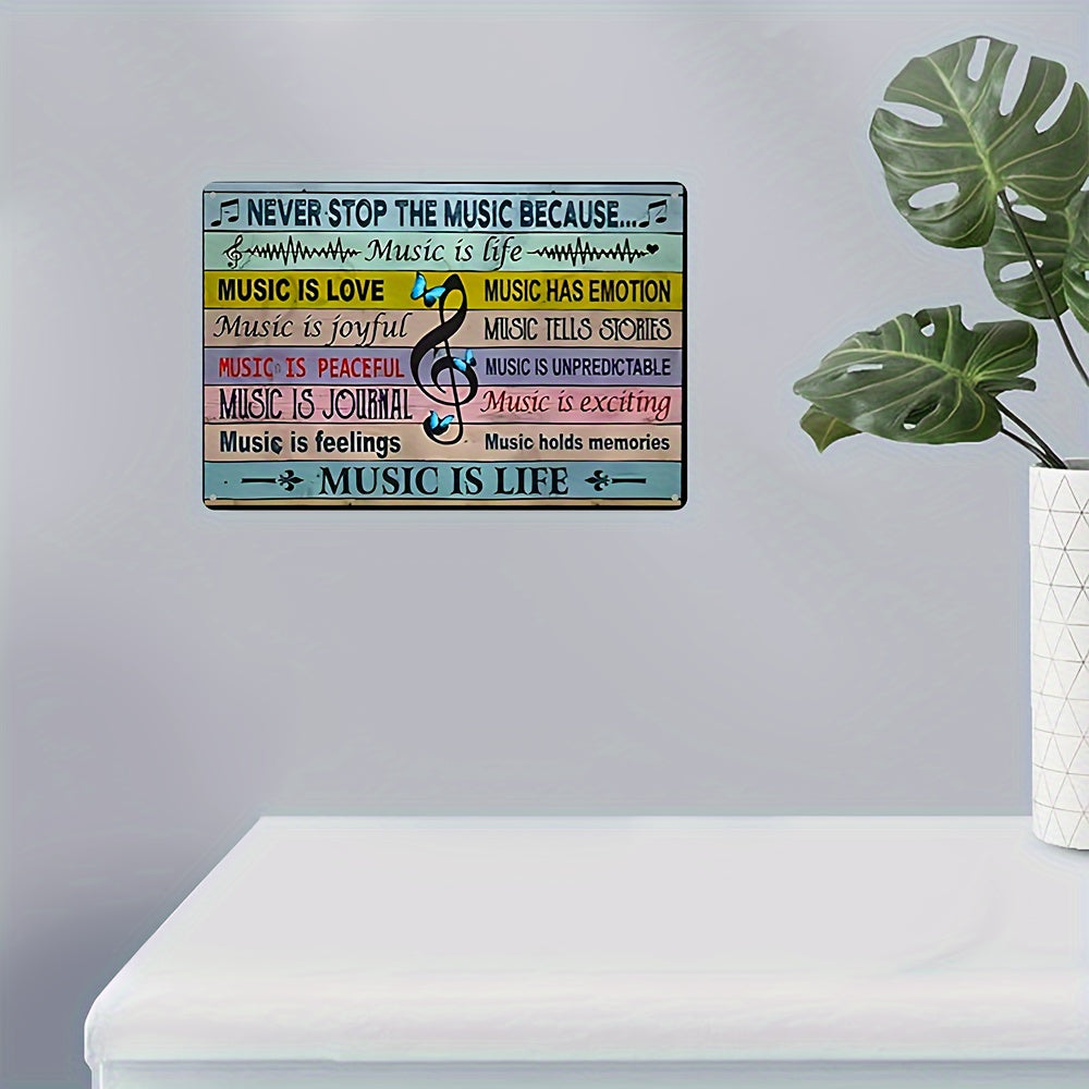 "Music Never Stops Because Music is Life"