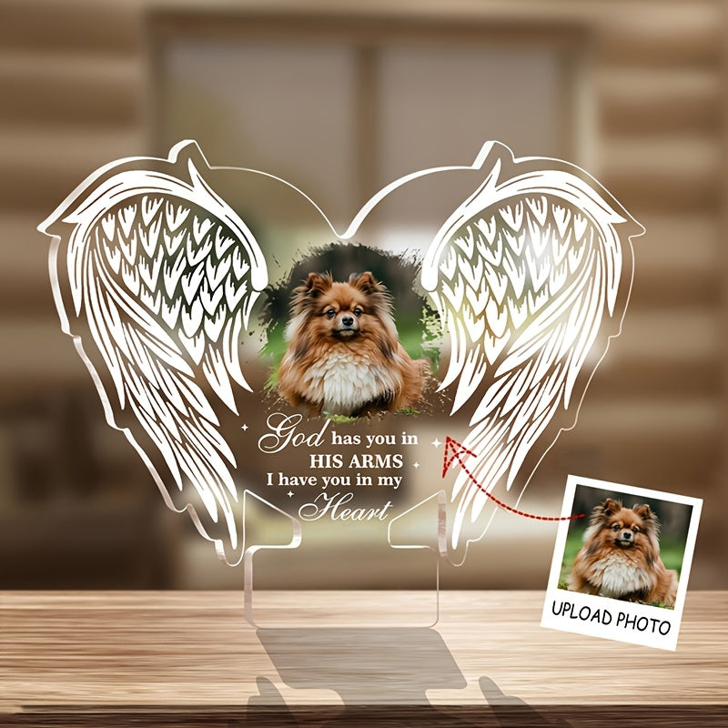 Custom Pet Memorial Angel Wings - Personalised