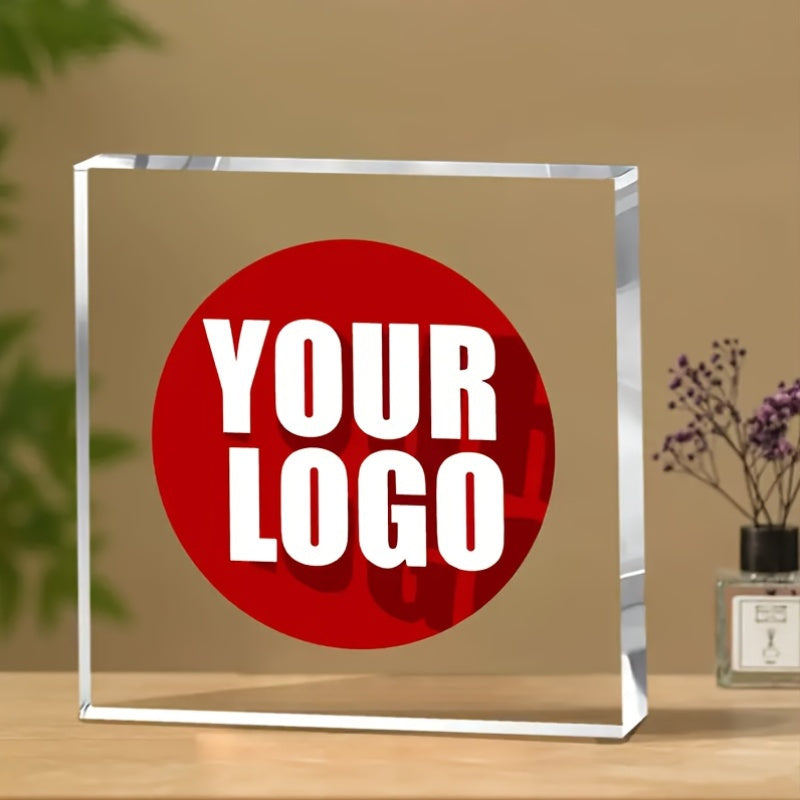 Customisable Contemporary Acrylic Logo Sign