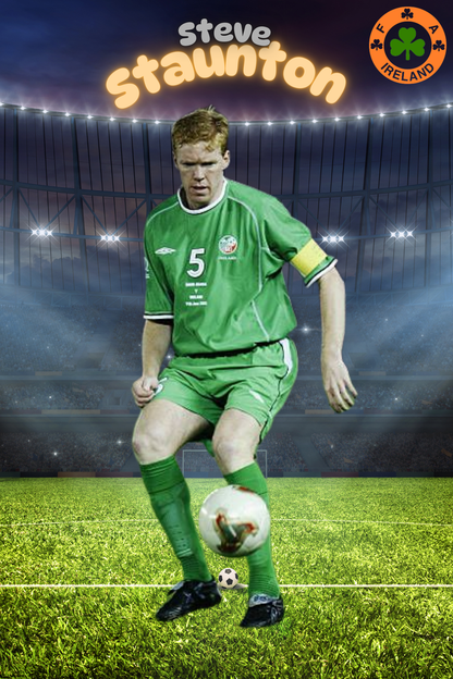IRISH FOOTBALL METAL POSTERS COLLECTION