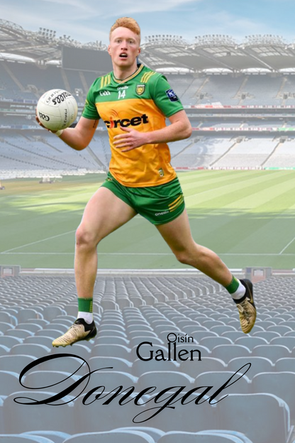 GAA Football Stars of 2024 – Unleash the Legends Metal Poster Collection