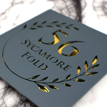 Custom Acrylic Laser Cut Sign