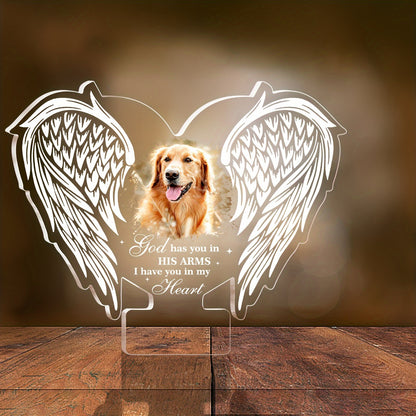 Custom Pet Memorial Angel Wings - Personalised