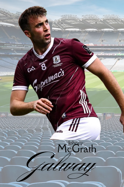 GAA Football Stars of 2024 – Unleash the Legends Metal Poster Collection