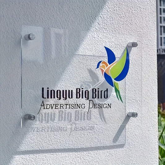 Customizable Acrylic Business Sign
