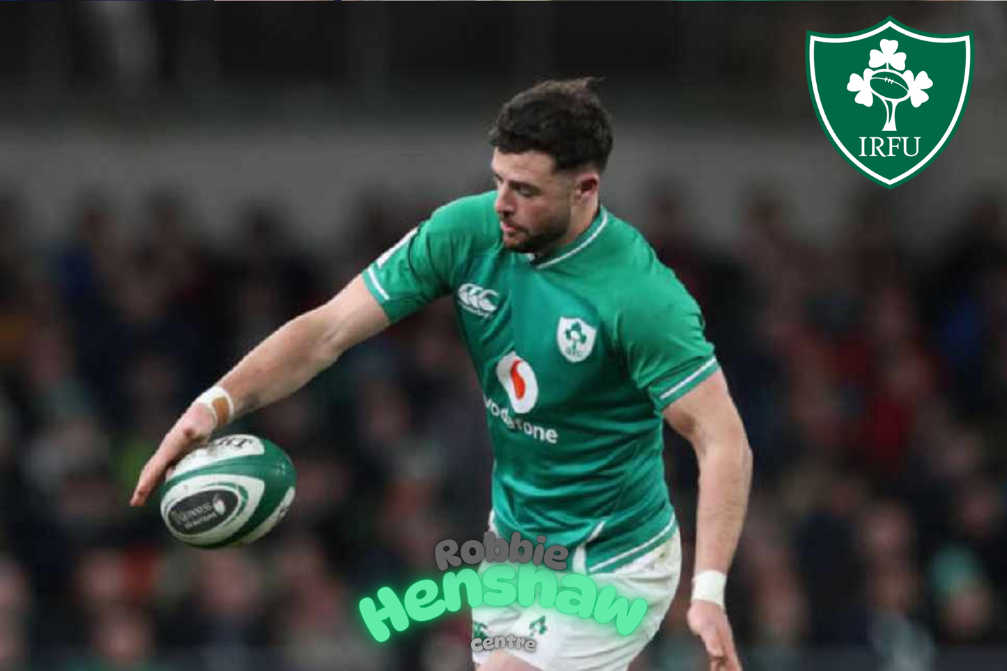 Ireland Rugby Squad 2025 – Vintage Metal Poster