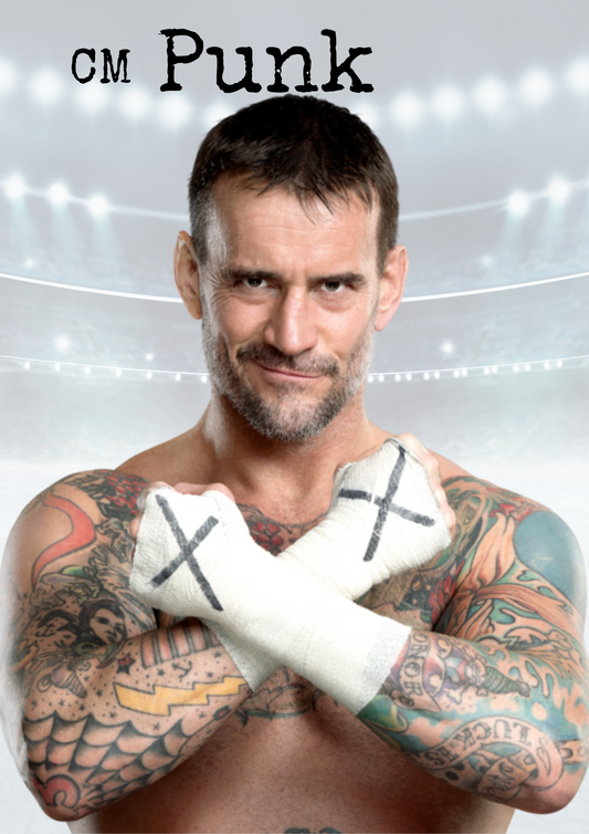 Unleash the Legends – Pro Wrestlers Metal Poster Collection