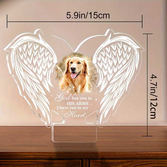 Custom Pet Memorial Angel Wings - Personalised