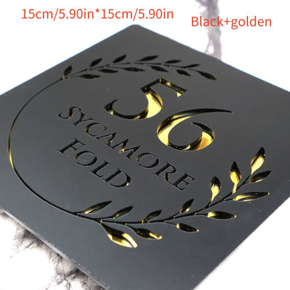 Custom Acrylic Laser Cut Sign