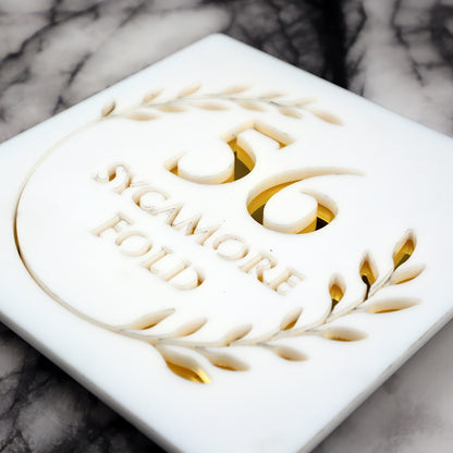 Custom Acrylic Laser Cut Sign