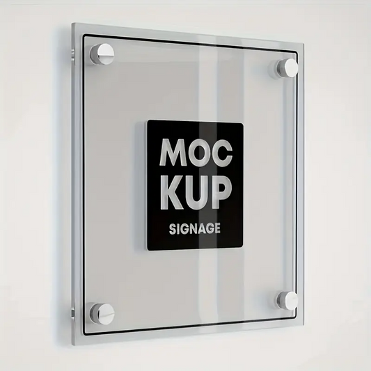 Customised Acrylic Business Sign
