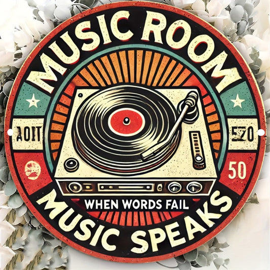 Vintage Vinyl Record Wall Art