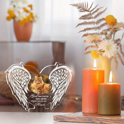 Custom Pet Memorial Angel Wings - Personalised